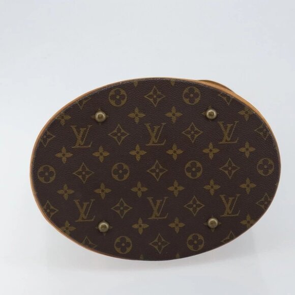 LOUIS VUITTON Monogram Bucket GM Shoulder Bag M42236 LV Auth th6386 - Picture 8 of 15